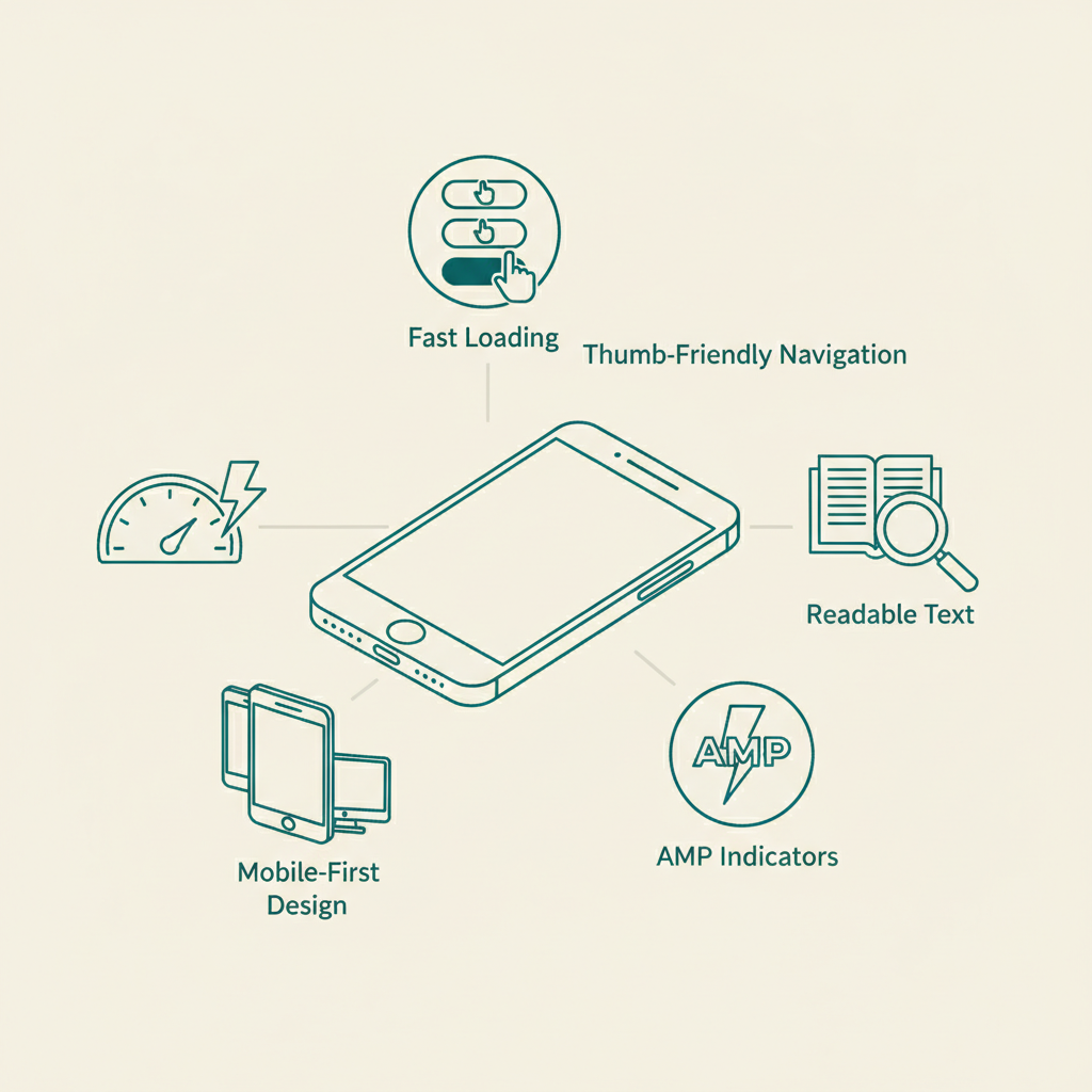 Infographic for mobile seo article
