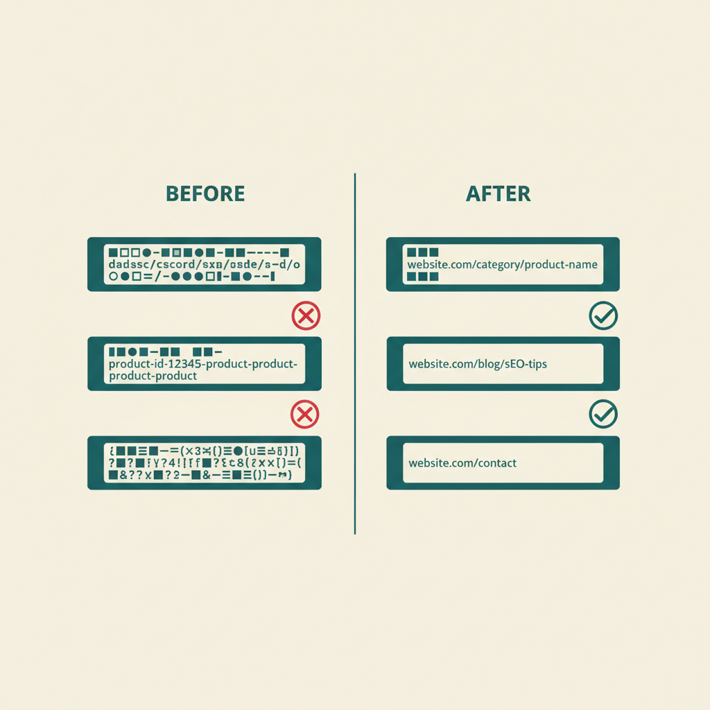 Infographic for seo friendly urls article